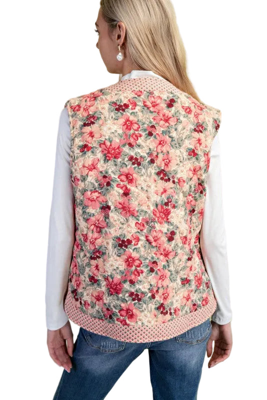 Floral Vest