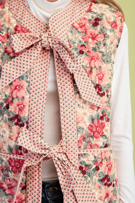 Floral Vest