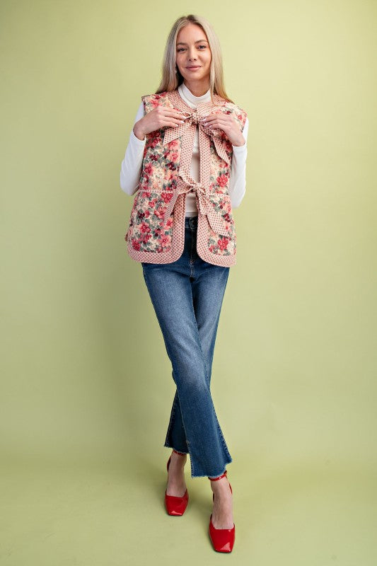 Floral Vest