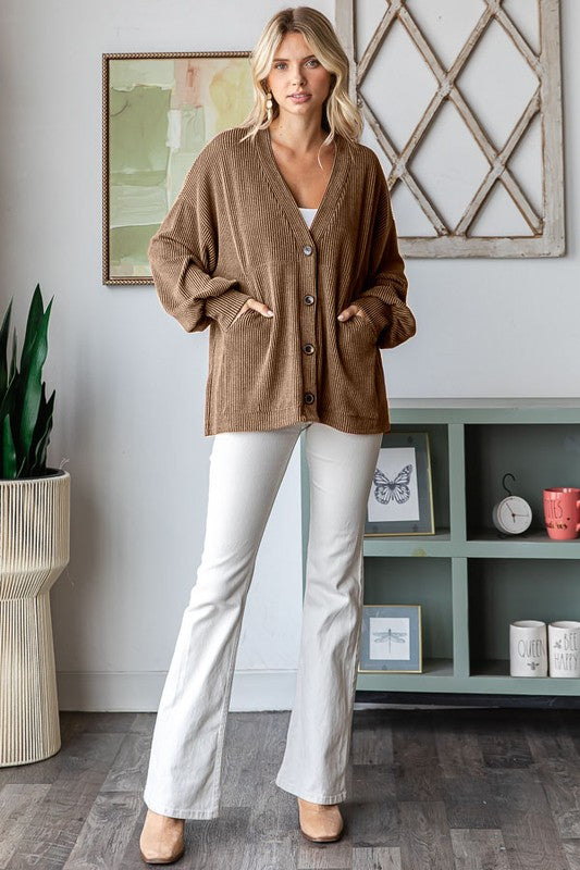 Chestnut Button Down