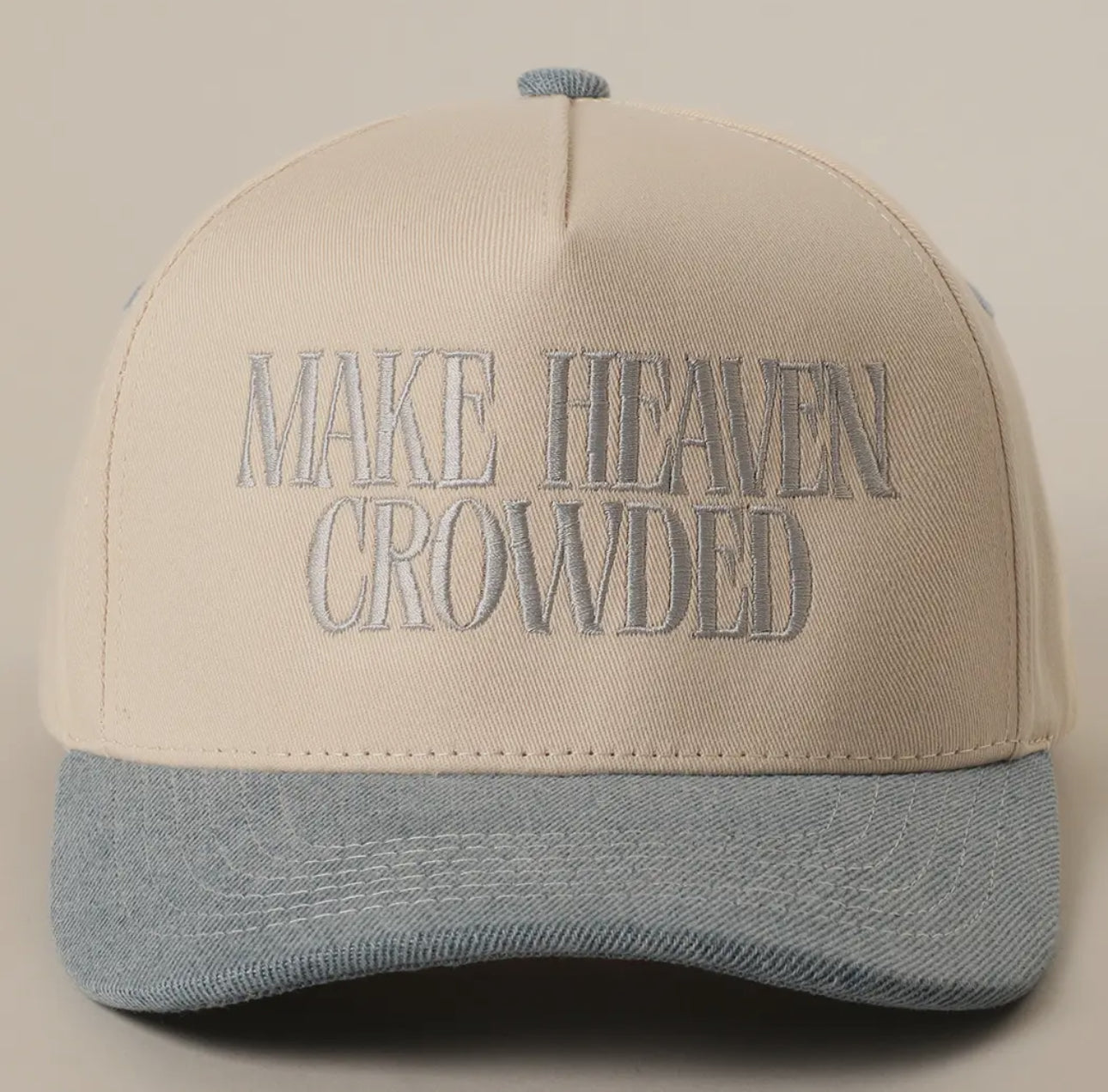 Heaven Embroidered Hat