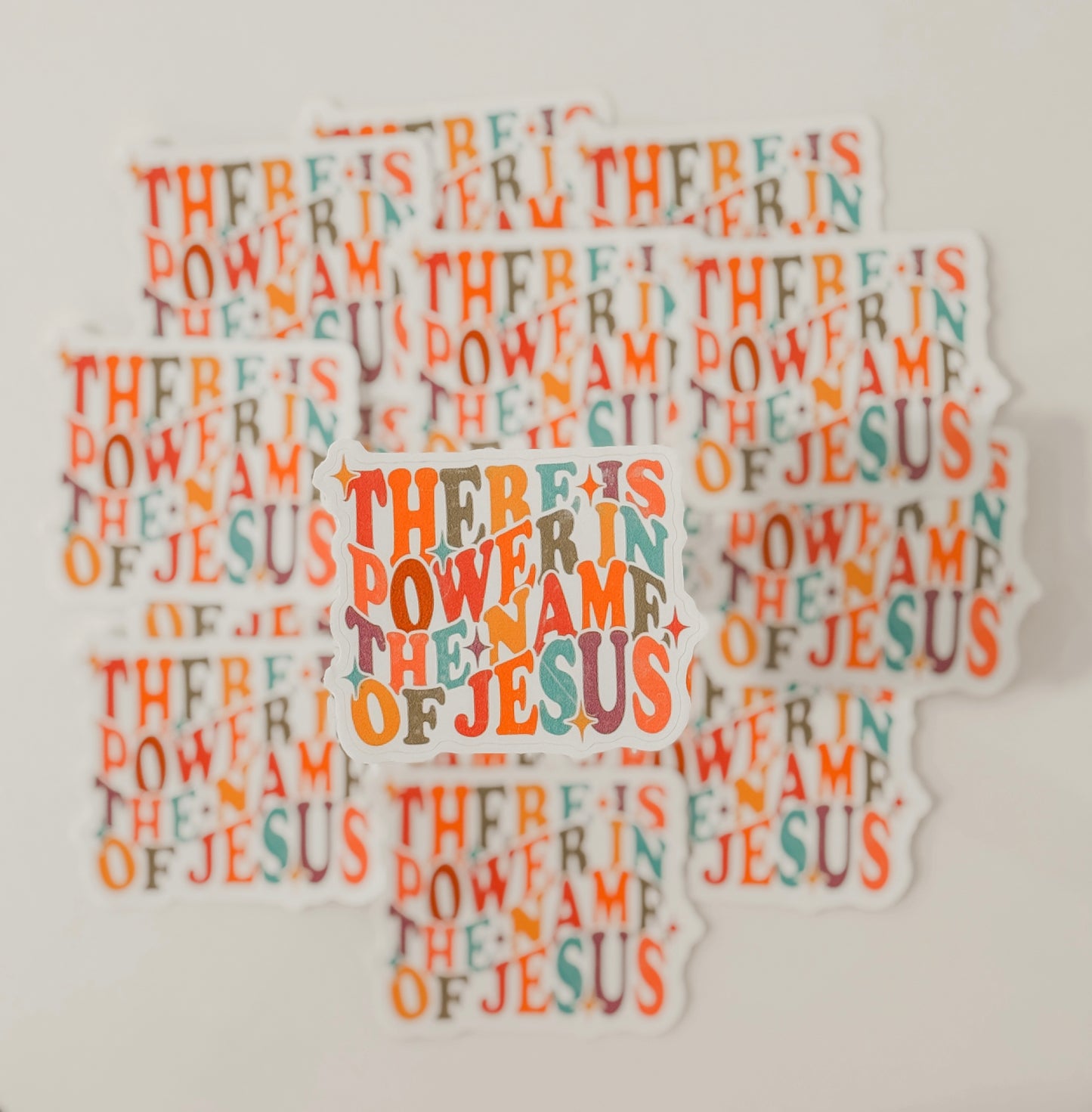 Power in the Name Sticker