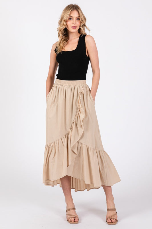 Taupe Skirt