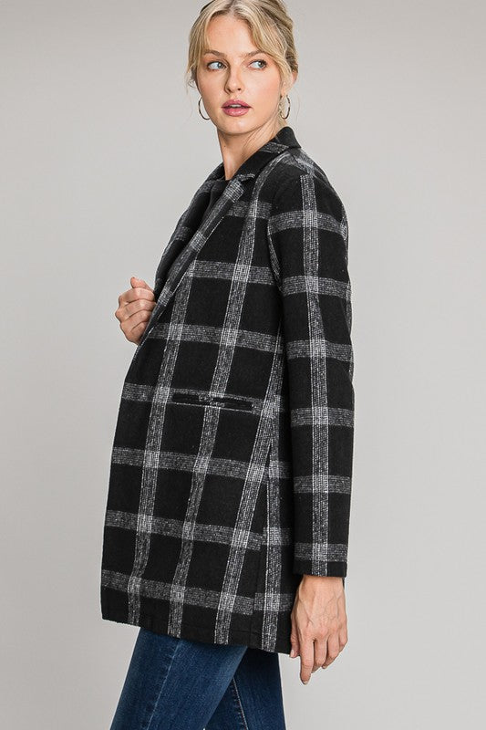 Plaid Coat