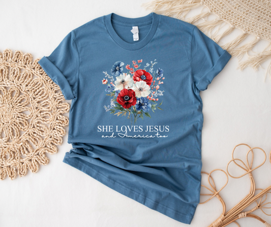 Jesus and America T-Shirt
