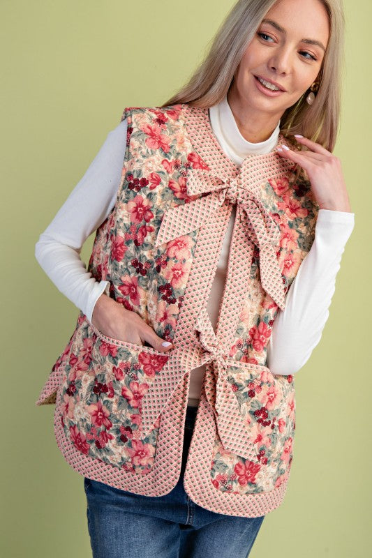 Floral Vest