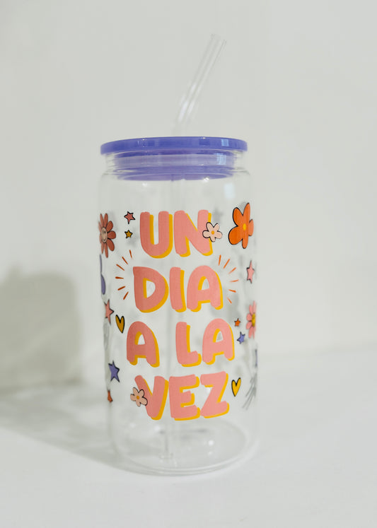 Un Día Glass Cup