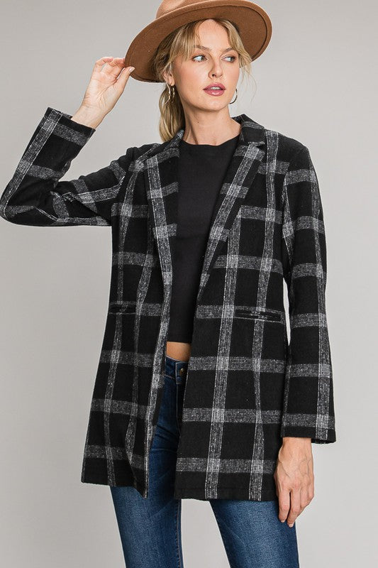 Plaid Coat