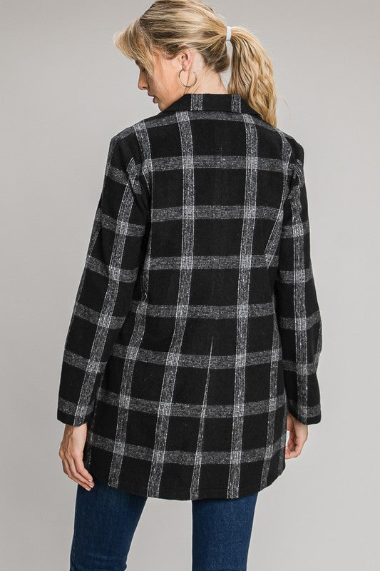 Plaid Coat