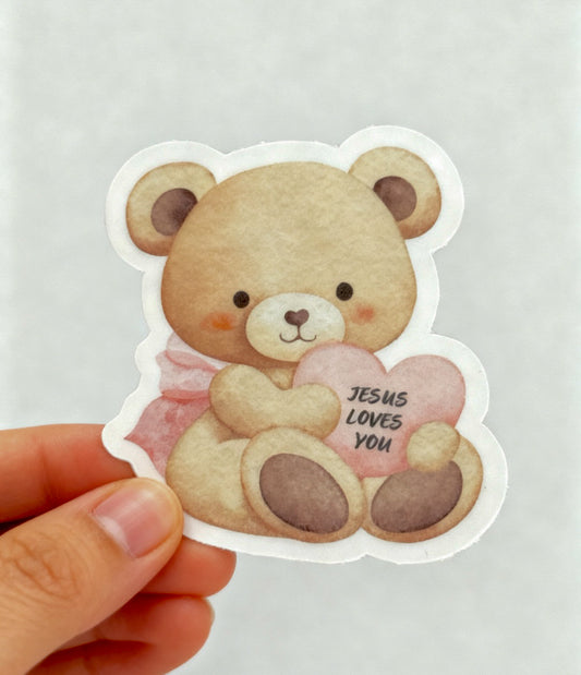 Jesus Loves You Sticker